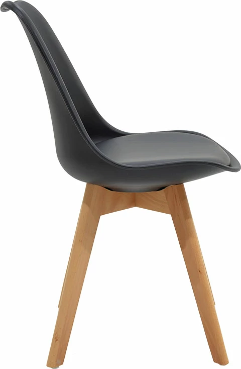 Karrige Gaston PP me PU, e zezë