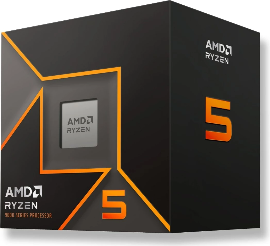 Procesor AMD Ryzen 5 9600, 12 bërthama, 3.8 GHz, 32 MB L3, Box