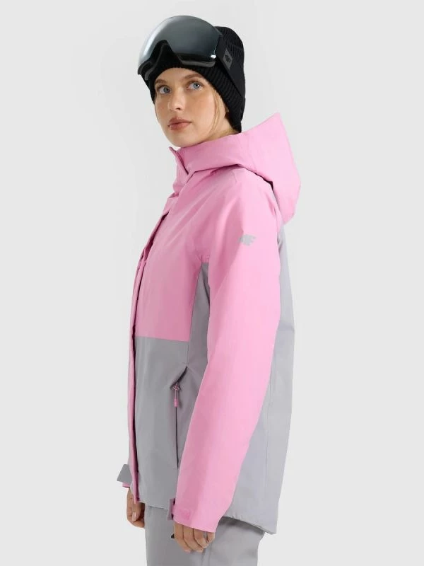 Jakne skijimi për femra 4f, e kaltërt