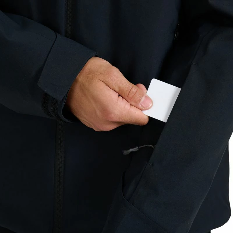 Jakne ski për meshkuj 4f, e zezë