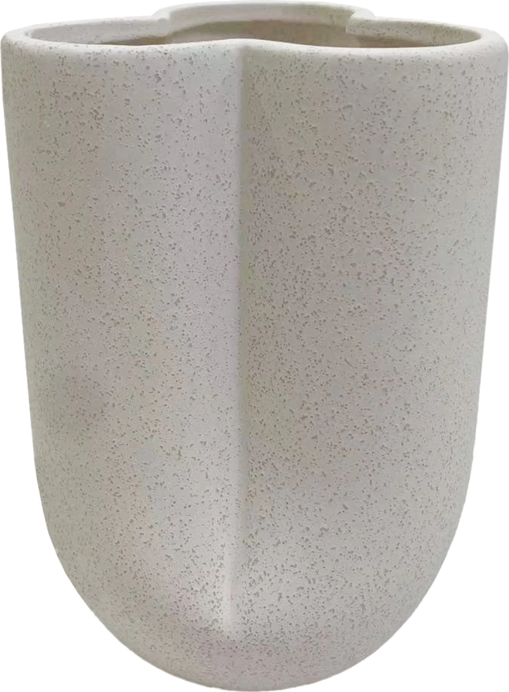 Dekor tavoline prej qeramike, ngjyrë e bardhë, FH4613.01, Φ16x22H cm