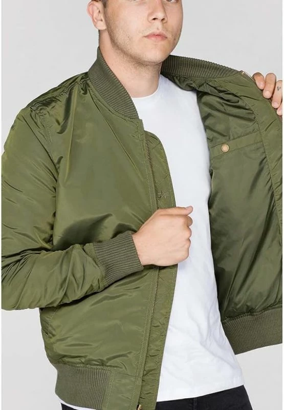 Jakne për meshkuj Alpha Industries, të gjelbër