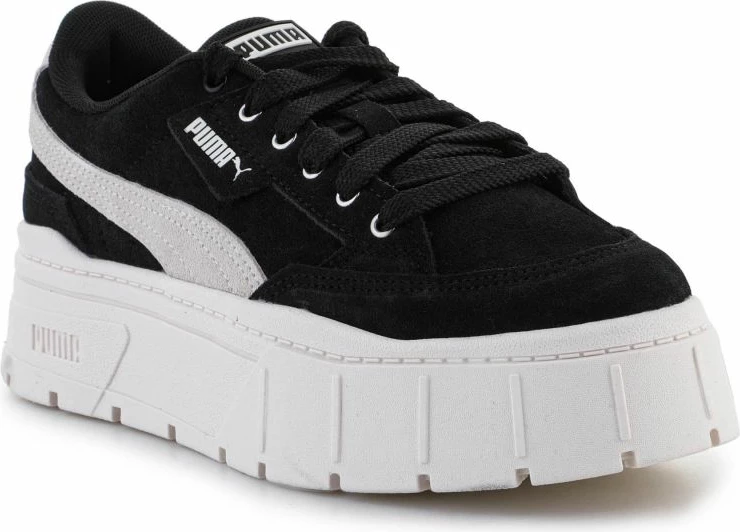 Këpucë Puma Mayze Stack DC5 për femra, të bardha dhe të zeza