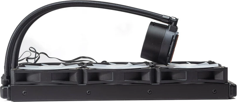 Ventilator Ftohës Me Ujë Për Kompjuter SAMA KW360D (Zezë)