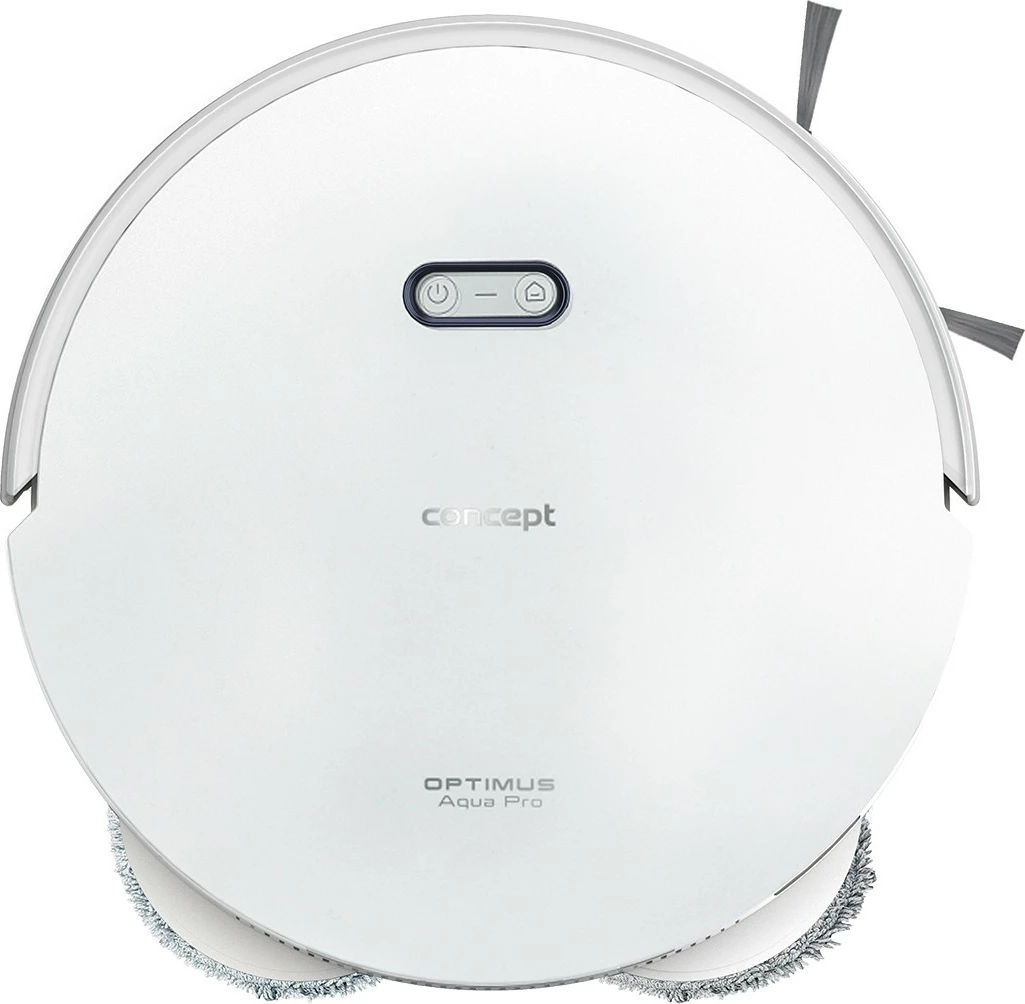 Robot fshesë-mop 2-në-1 Concept VR4050, 5000 Pa, bateri 270 min, rezervuar 300 ml, laser 3D, i bardhë