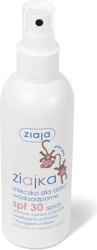 Qumësht për trup për fëmijë Ziaja Ziajka Spray SPF30, 170ml