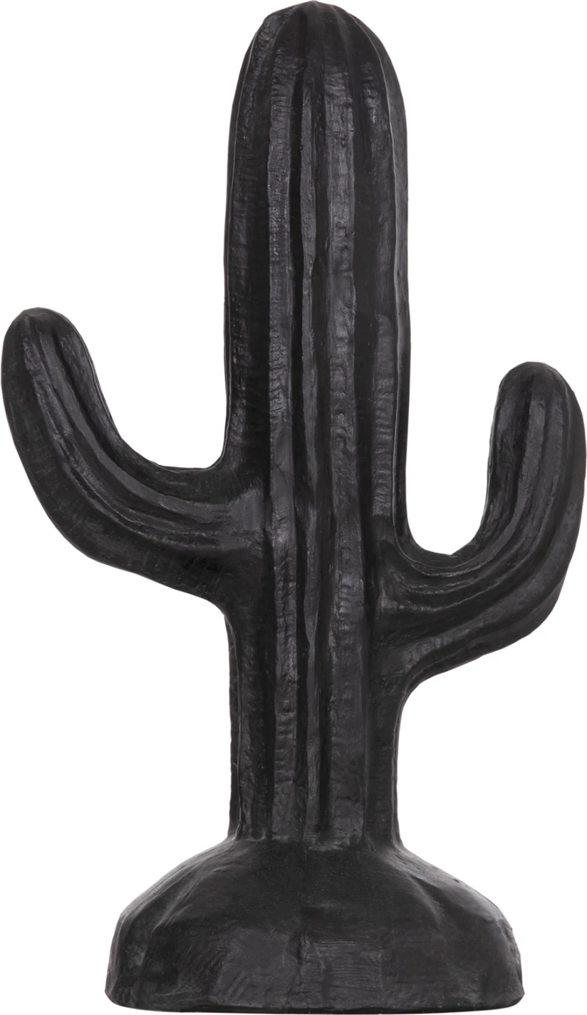 Dekor kaktusi për dysheme, ngjyrë e zezë, FH4386.01S, 42x30x74cm