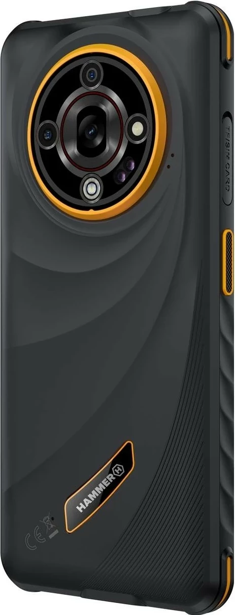 Celular myPhone Hammer Iron 6 5G, 6/128GB, portokalli