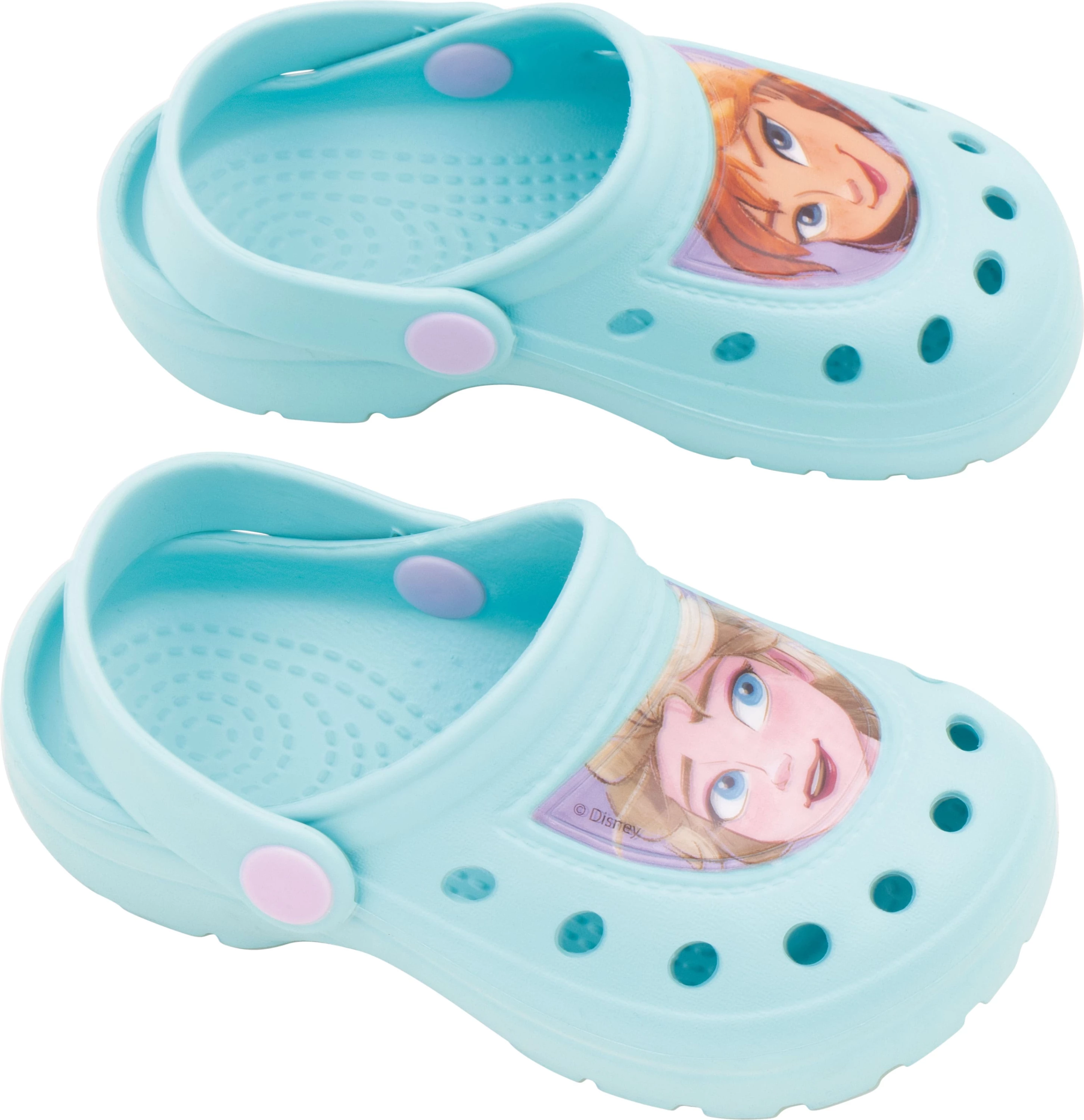 Papuqe Disney Eva Clogs W/Badge Frozen 8318 (Gjelbërt, 24)