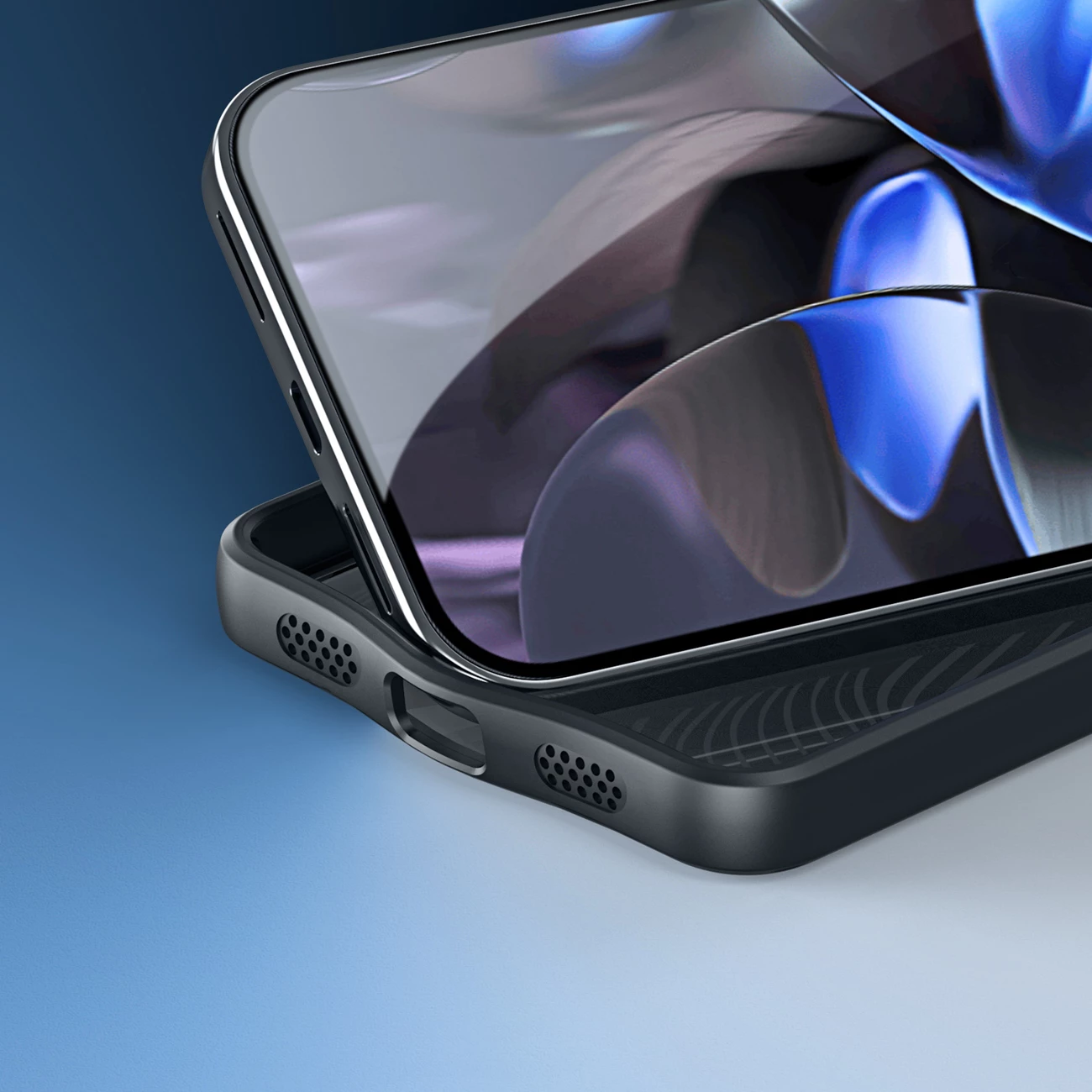 Mbështjellës Dux Ducis Aimo për Google Pixel 10/10 Pro, i zi