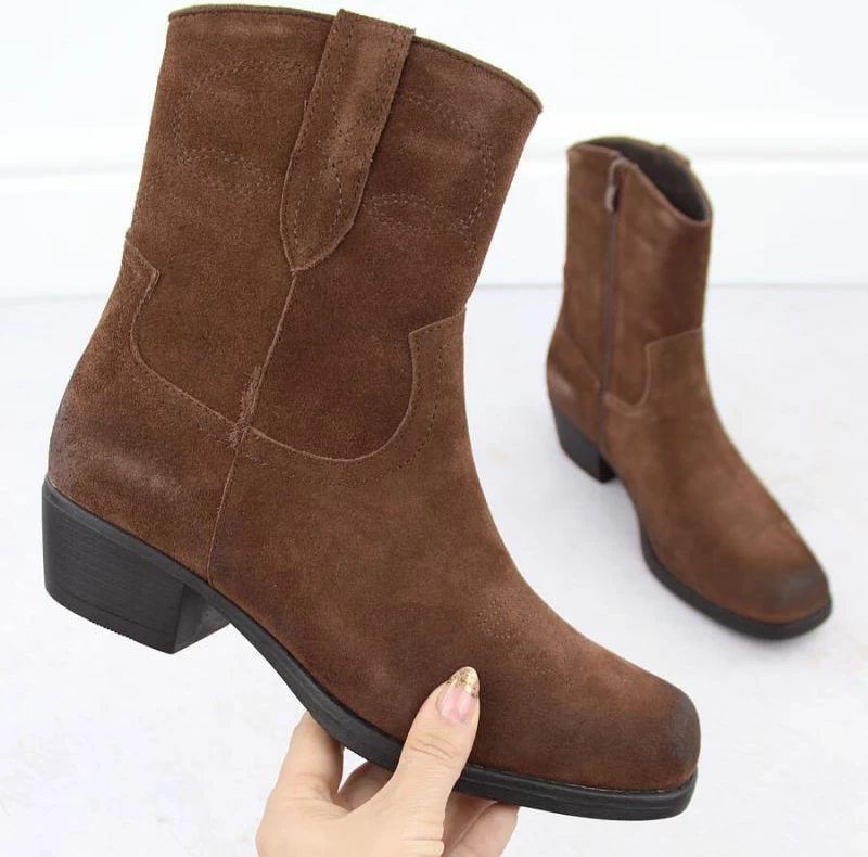 Çizme femrash Sergio Leone BT284-S, kafe