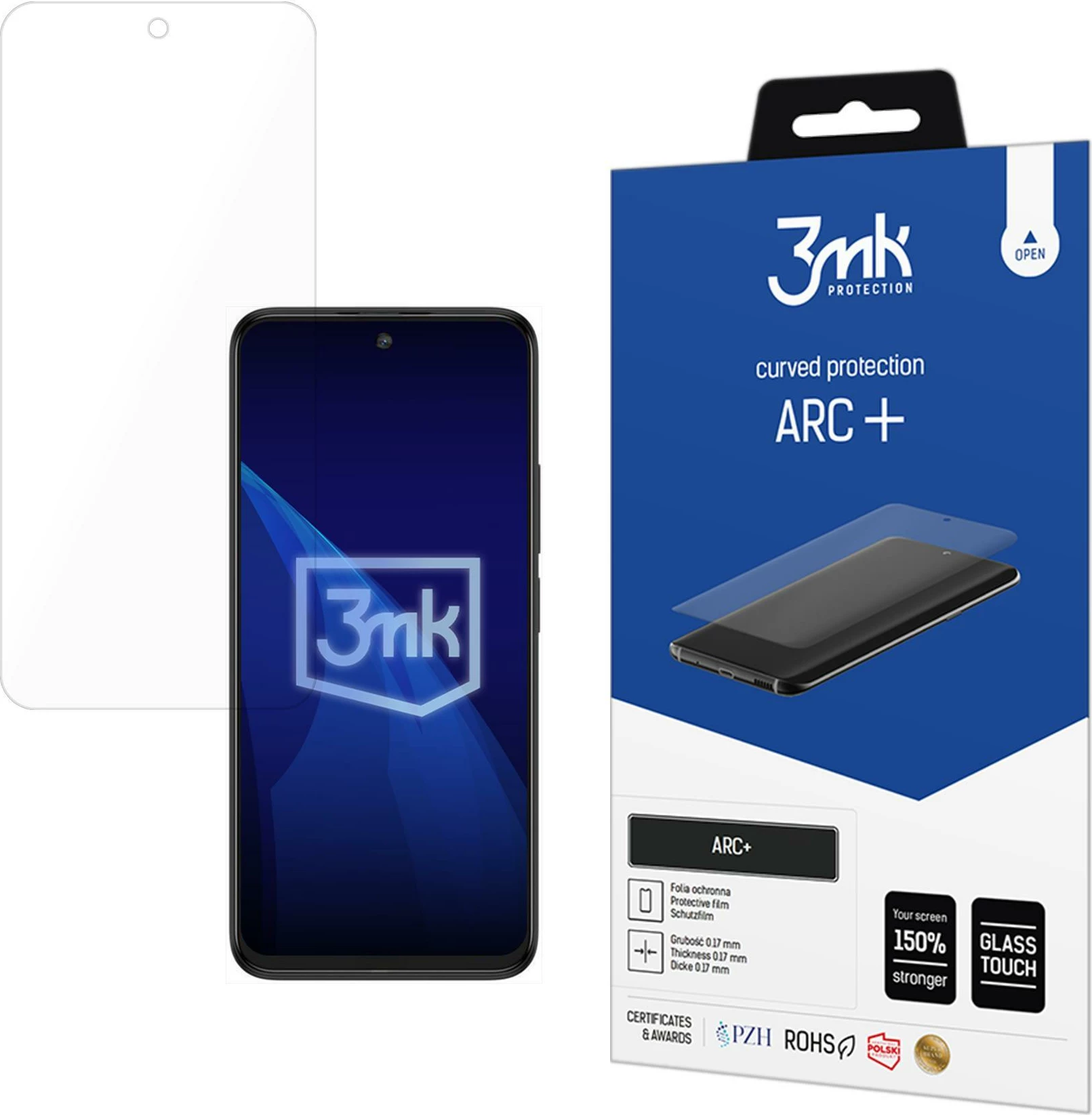 Folje mbrojtëse për ekran, 3mk Protection ARC+, për TCL 605 / TCL 60 SE