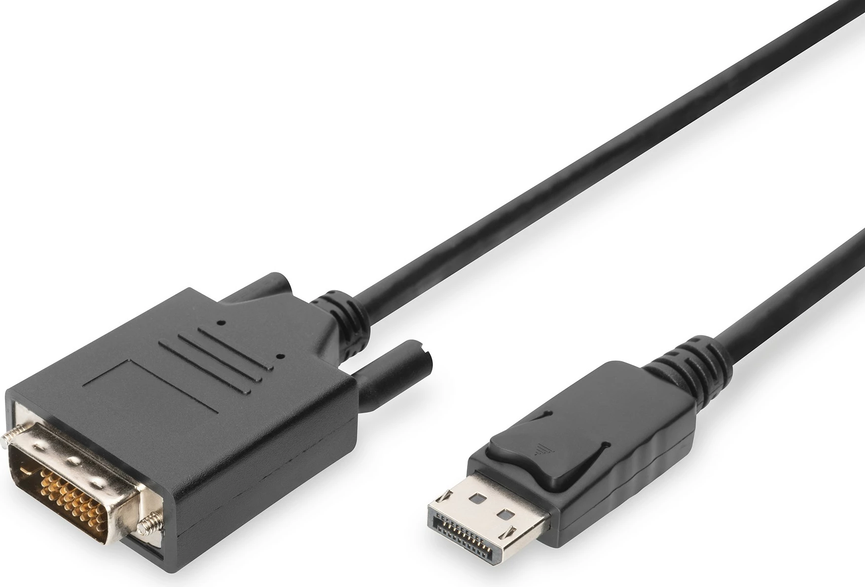 Kabëll adapter DisplayPort Digitus, 2 m, DisplayPort, DVI-D, Nikël, 1.1a, Bakër