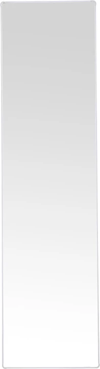 Pasqyrë dyshemeje Moira, alumin, ngjyrë e bardhë, 40x28x150cm