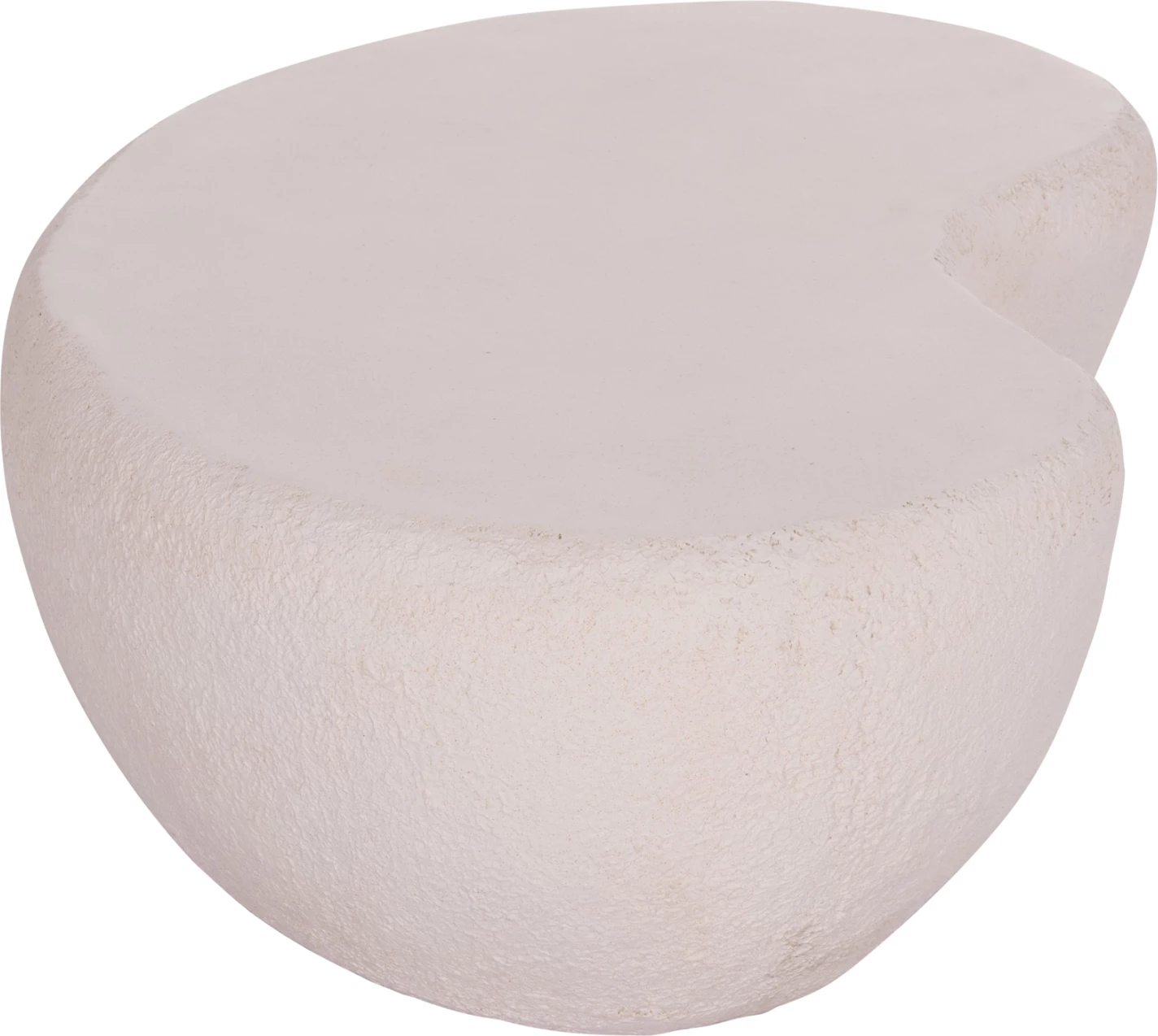 Tavolinë kafeje GERSON, fibër-cement, e bardhë, FH18151.02L, 122x78.5x40cm