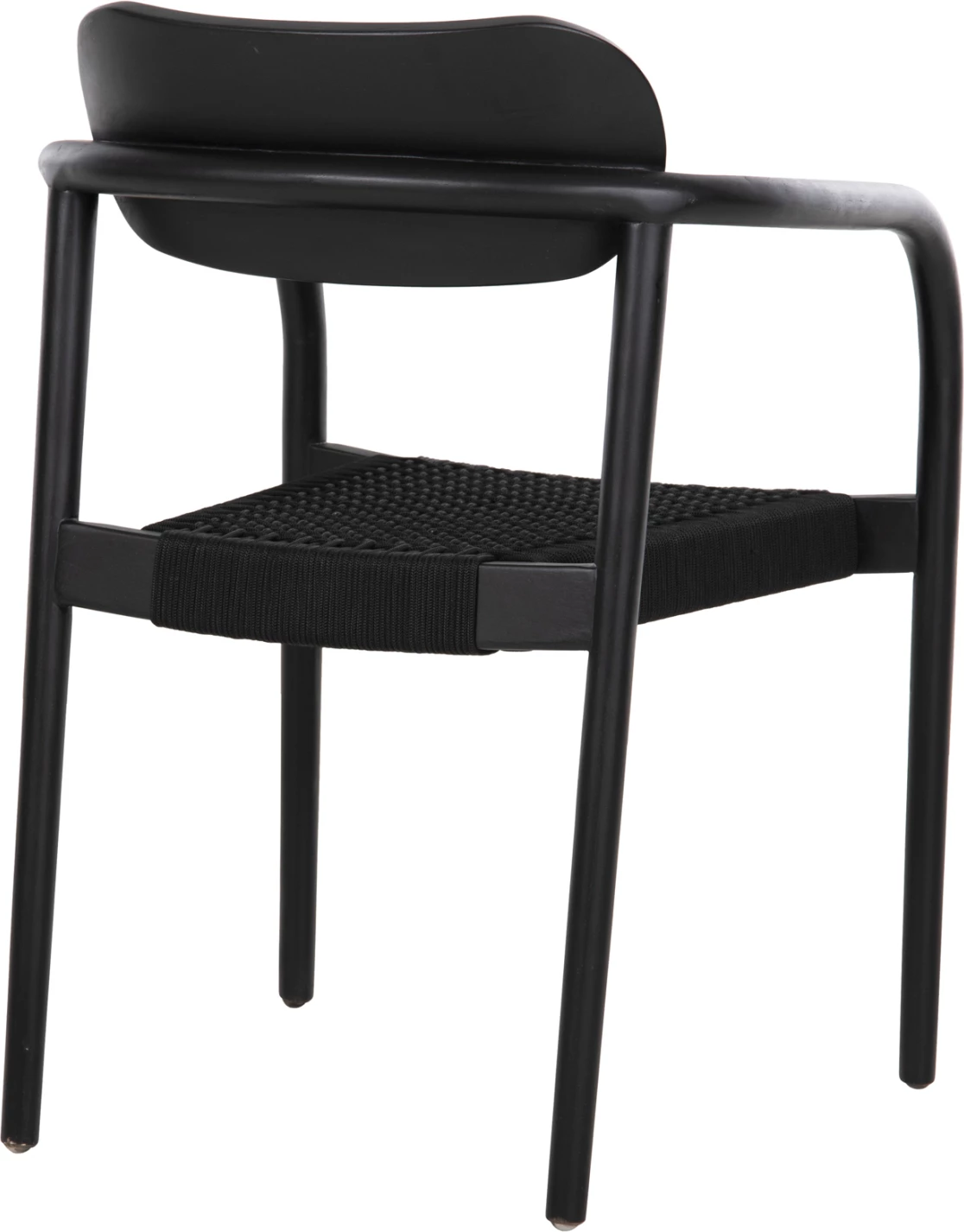 Karrige Oslo FH9636.12 dru tik & litar në të zezë 55x54x80Hcm