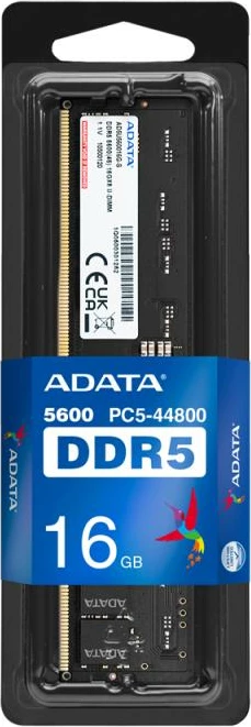 RAM Memorje ADATA AD5U560016G-S DDR5 16GB 5600MHz U-DIMM ECC, e zezë