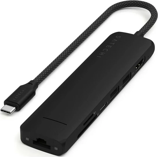 Adapter Satechi 7w1 ST-P7S, USB-C, i zi