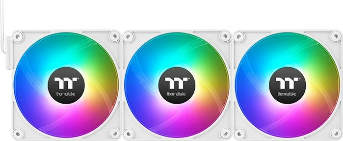 Ventilator Thermaltake CT120 EX Reverse ARGB Sync, 12 cm, i bardhë