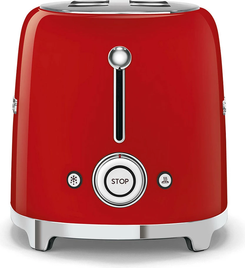 Tostier SMEG TSF01RDEU 2 feta, 950W, i kuq