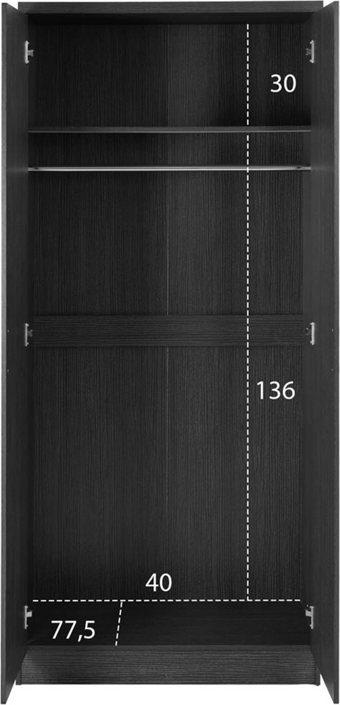 Dollap Zebrano FH368.01, 80x43x181, i zi