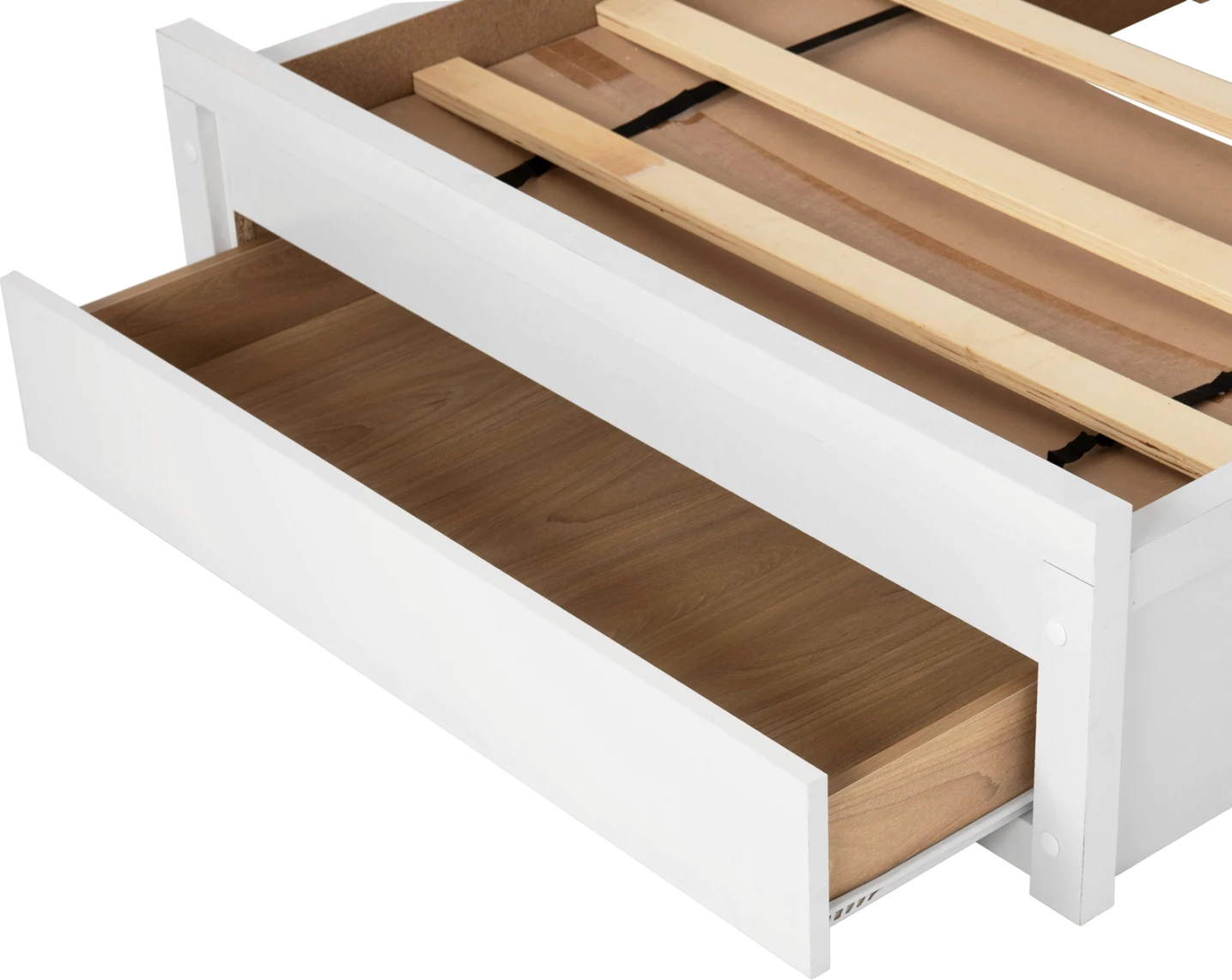 Krevat MELANY FH346.05 me 1 sirtar - bardhë 90x190 cm