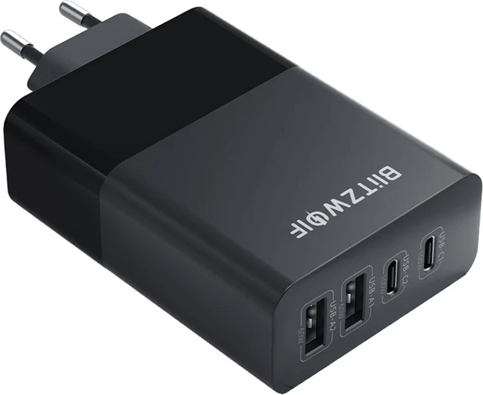 Karikues BlitzWolf BW-S29, 120W, 2x USB-C, 2x USB-A, i zi