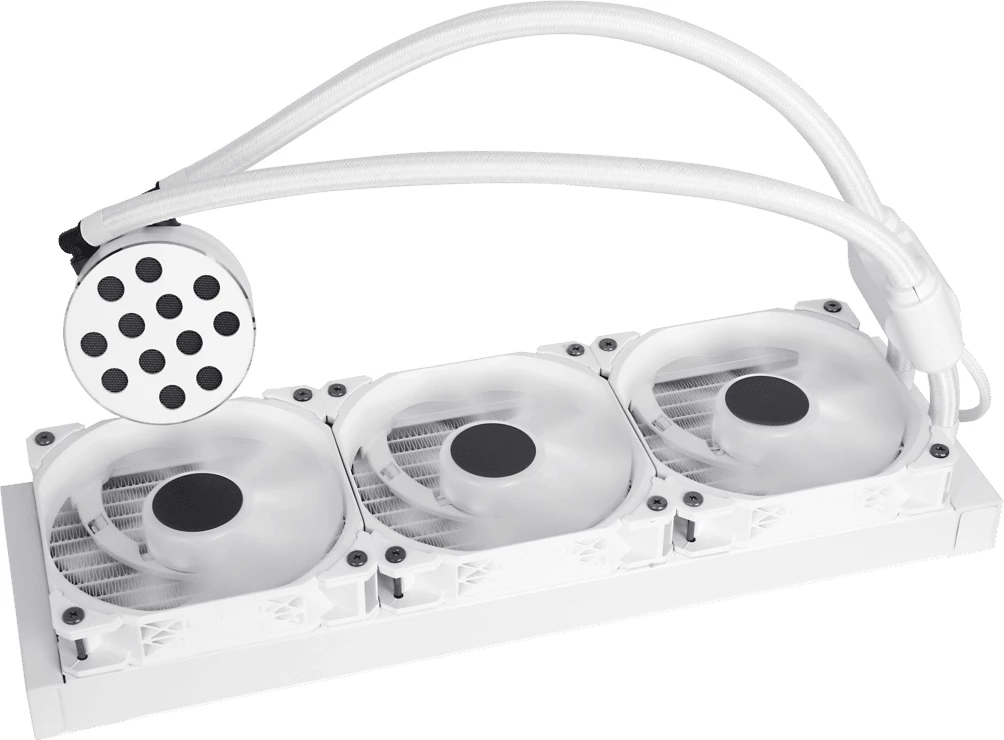 Ventilator Ftohës Me Ujë Për Kompjuter SAMA CY360mm white (Bardhë)