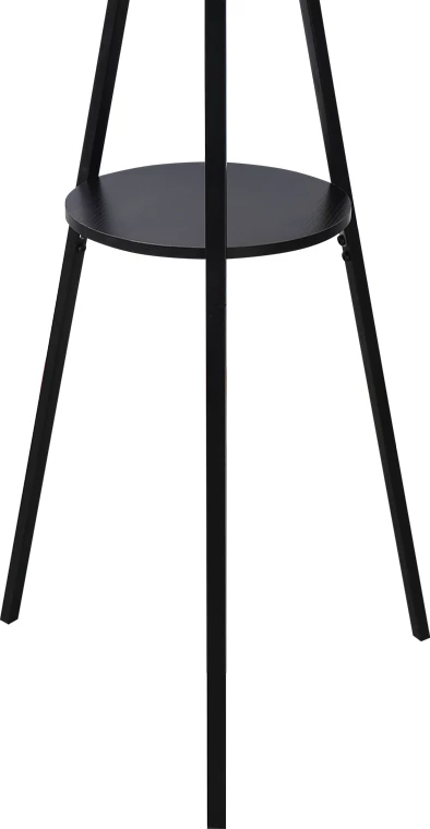 Varëse palltosh Denner, metal i zi, 48.5x48.5x180cm