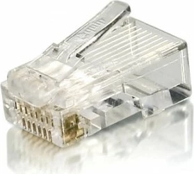 Plug rrjeti RJ-45 Equip Cat6, transparent, 100 copë