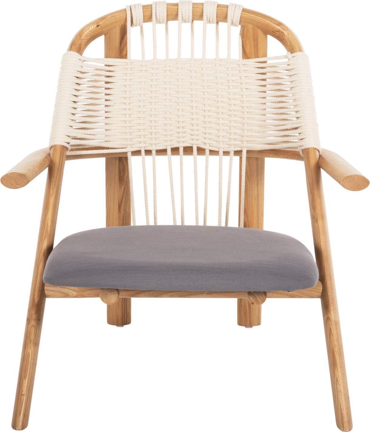 Karrige për kohë të lirë CRAFT FH9413.01, dru frashëri dhe litar, natyrale