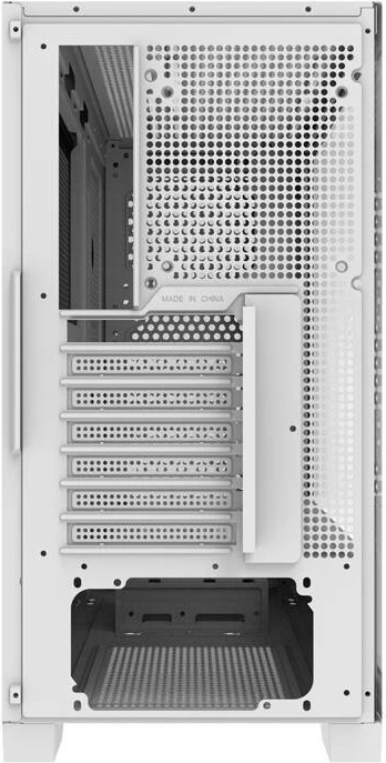 Kasë Darkflash DRX90 Mesh, Mid Tower, 4 ventilatorë RGB, xham i temperuar, e bardhë