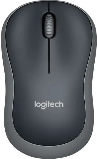 Maus Logitech M185 (910-002238) wireless USB 2.0, zi/gri