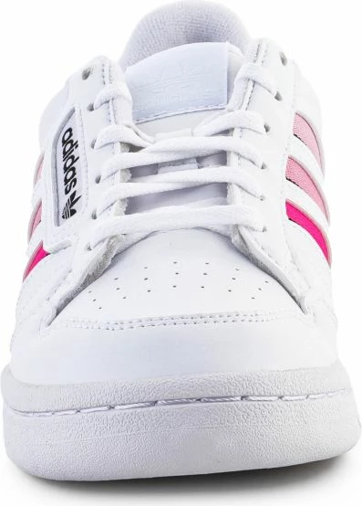 Atlete për vajza adidas Continental 80 Stripes, të bardha