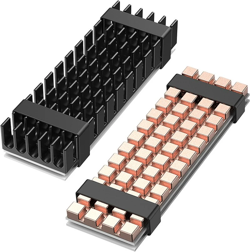 Ftohës SSD GrauGear M.2 2280, alumini + bakër