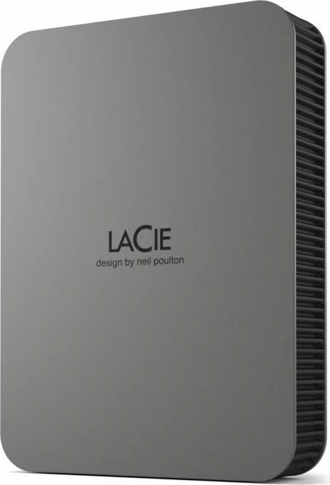 Hard disk i jashtëm portativ LaCie Mobile Drive Secure STLR5000400 5TB USB-C 2.5" me enkriptim AES-256, Space Grey