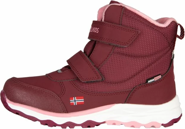 Çizme për fëmijë Trollkids, të kuqe