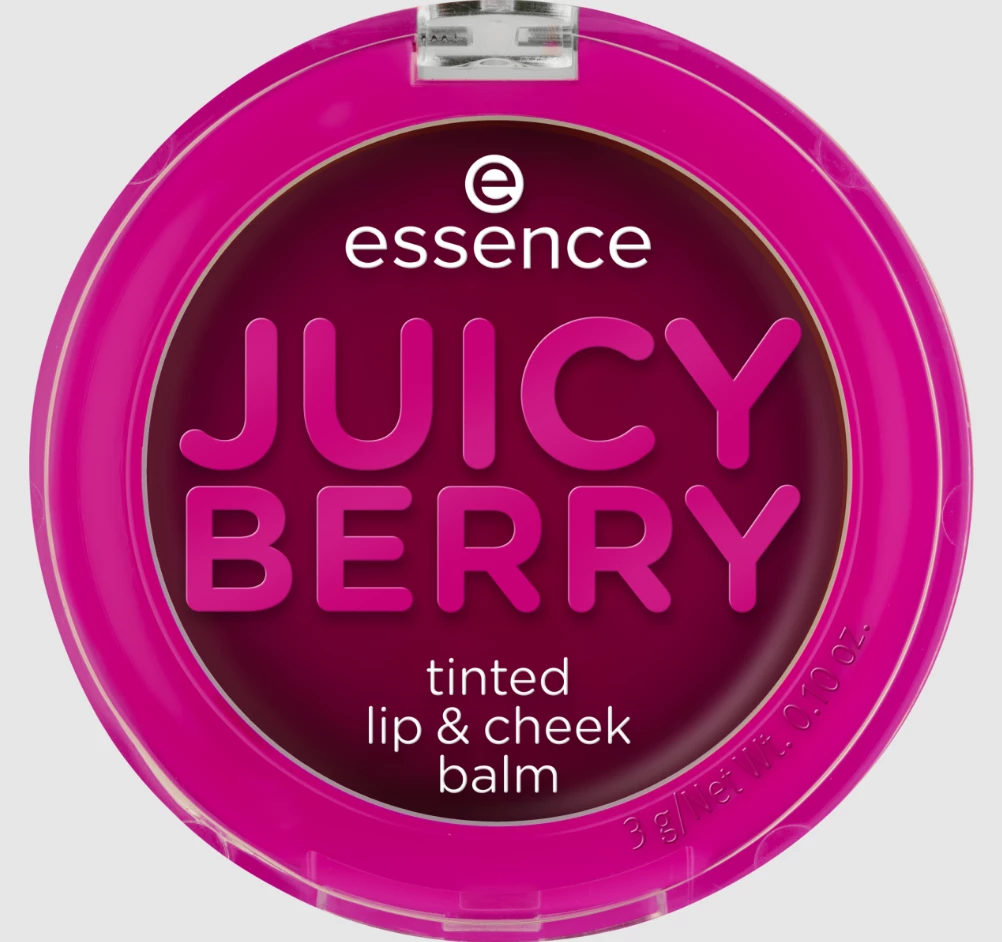 Balsam Essence Juicy Berry Tinted Lip & Cheek Balm, 3 g
