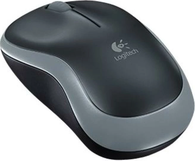 Maus Logitech M185 (910-002238) wireless USB 2.0, zi/gri