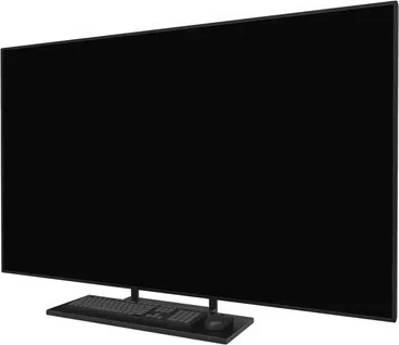 Raft videobar/raft tastiere Neomounts AV40-500BL, për ekrane 43-110″, VESA 200x200-800x800, ngarkesë 2.5 kg, çelik, zi