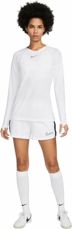 Maicë me gjatësi të gjatë Nike për femra, e bardhë