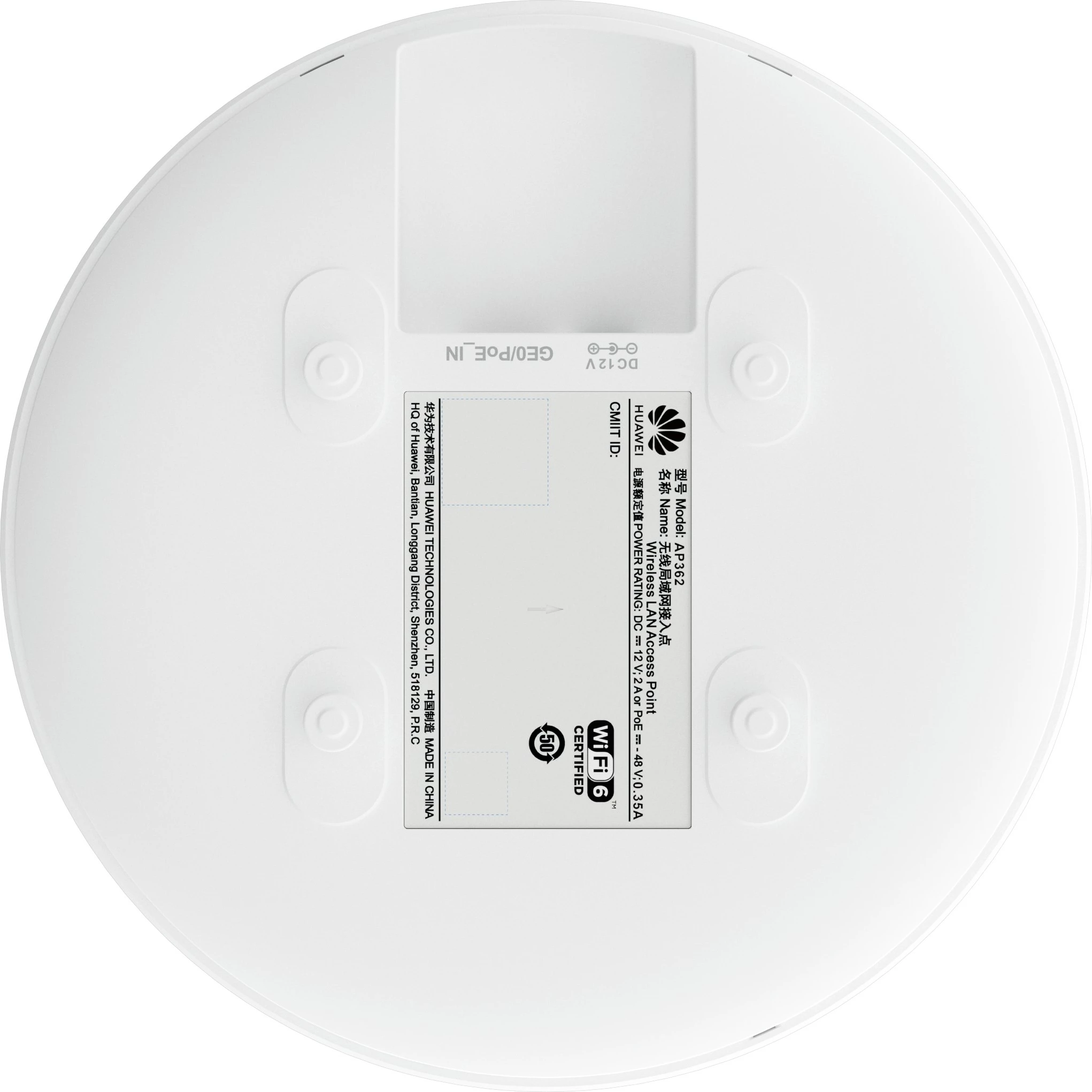 Access point Huawei eKit AP362, 2.4 GHz, 5 GHz, 2975 Mbit/s