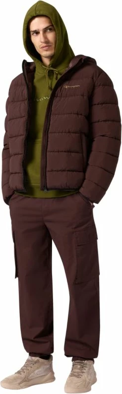 Duks me kapuç Champion për meshkuj, olive