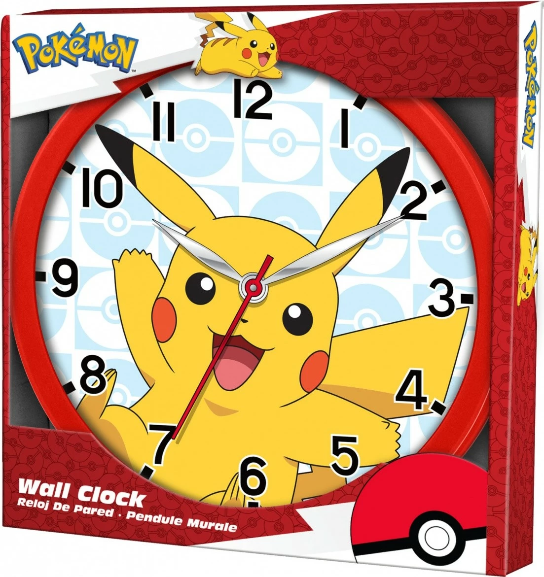 Orë muri Pokemon Kids Euroswan Pikachu POK3159, 25cm, Dekorative