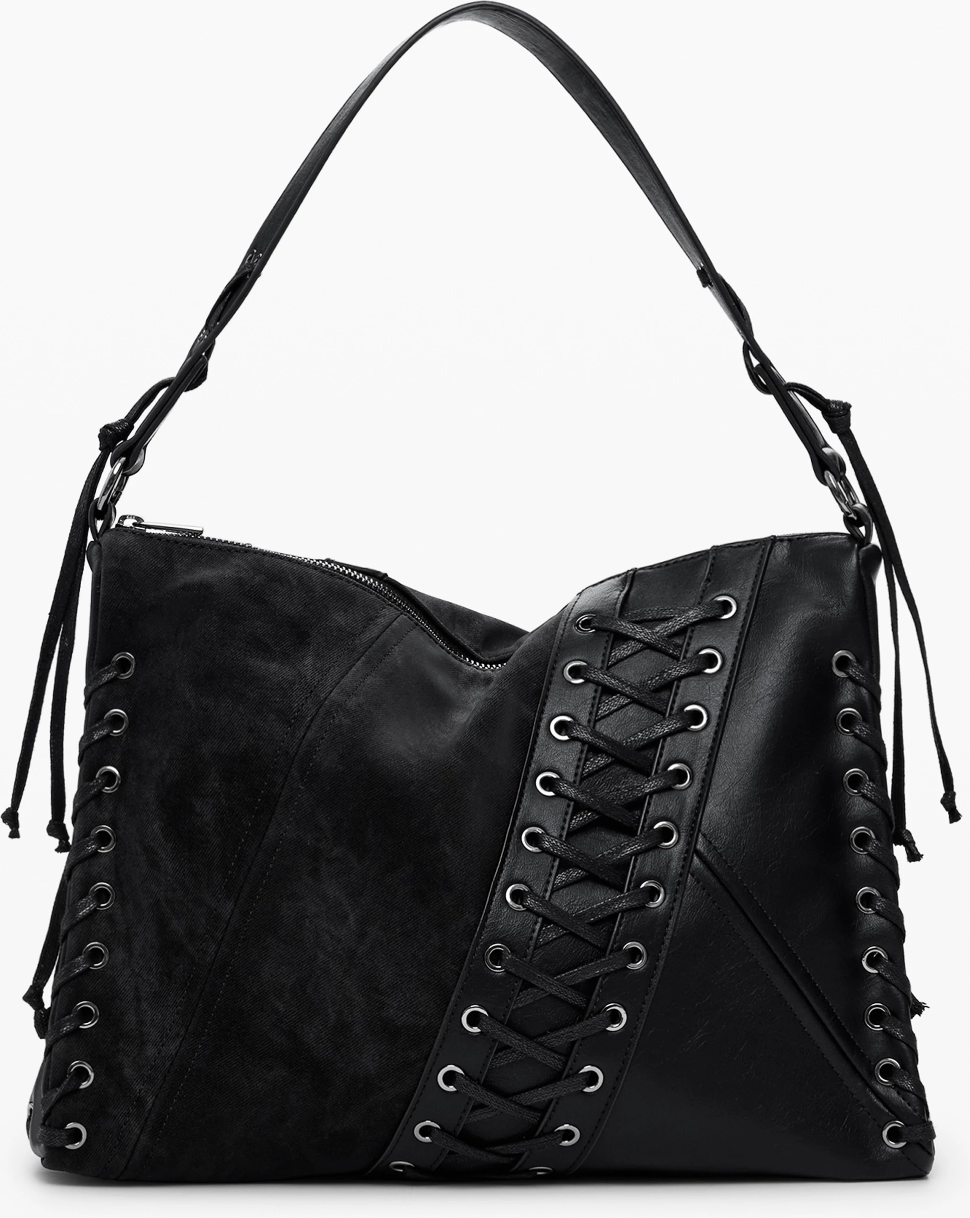 Çantë DESIGUAL LEIRIA TANGO PATCH për femra, e zezë