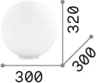 Llambe tavoline Mapa tl1 d30