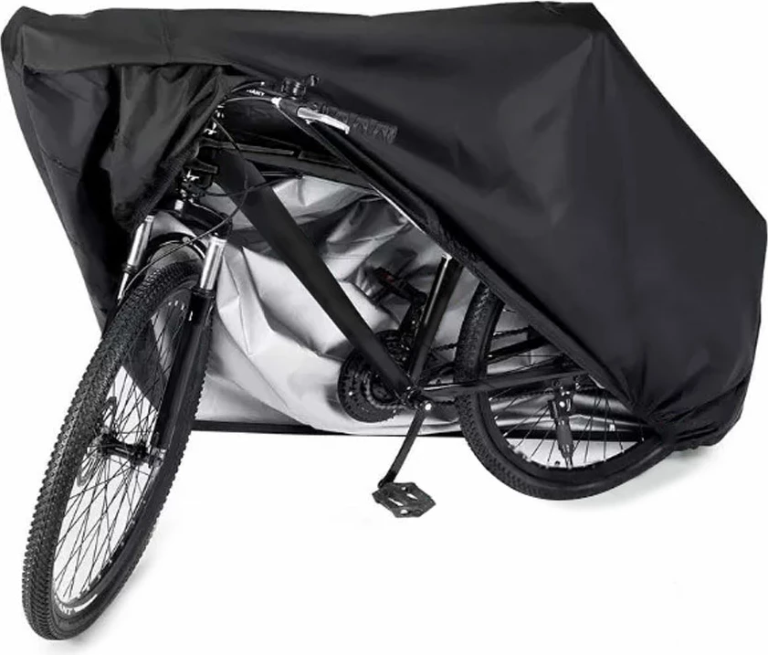 Mbulesë mbrojtëse Hurtel XL për grill, biçikletë, motoçikletë, mobilje kopshti, e zezë