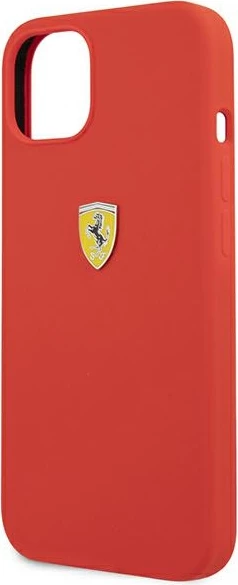 Mbështjellës Ferrari FESSIHCP13SRE për iPhone 13 mini 5.4", silikon, kuq