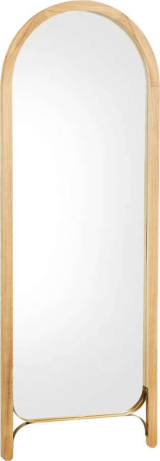 Pasqyrë Spetses, kornizë druri natyrale, 66x182cm