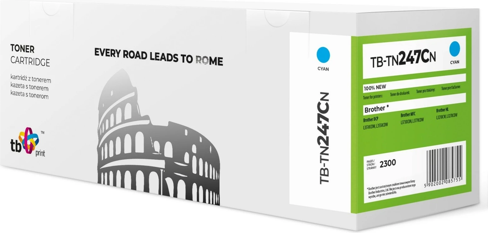 Toner TB Print TB-TN247CN për Brother, Cyan